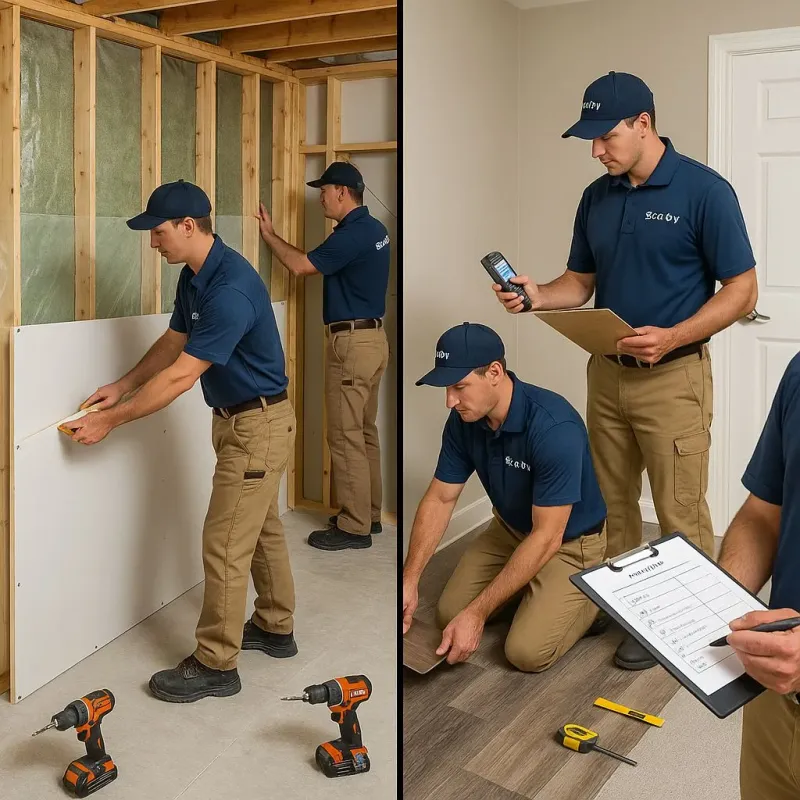 Repairs and Reconstruction process in Walthourville, GA