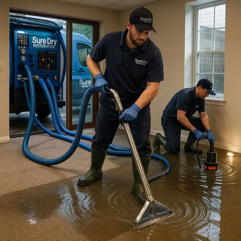 Water Extraction and Removal process in Walthourville, GA